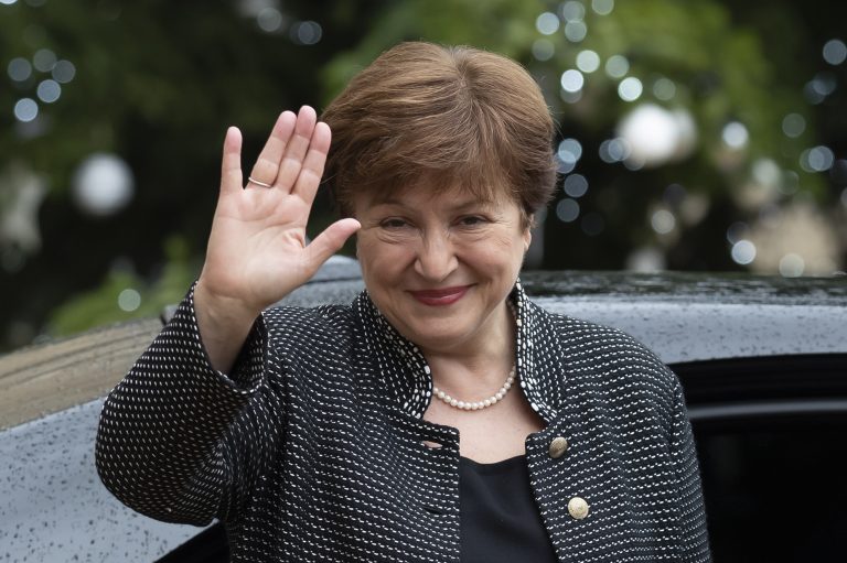 IMF Managing Director Kristalina Georgieva in Paris