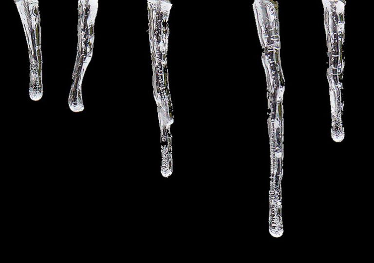 студ, лед, висулка