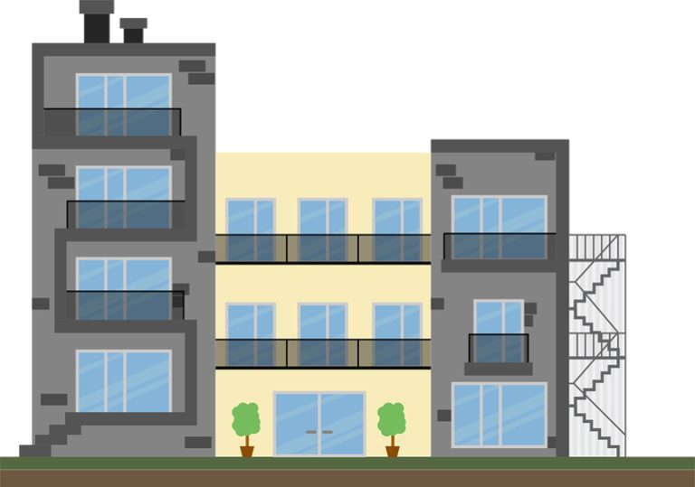 сграда, жилище