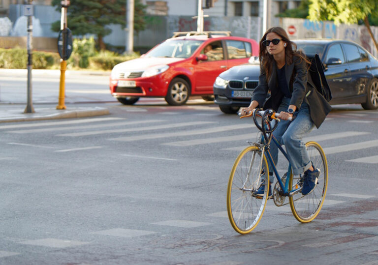 велосипедист колело