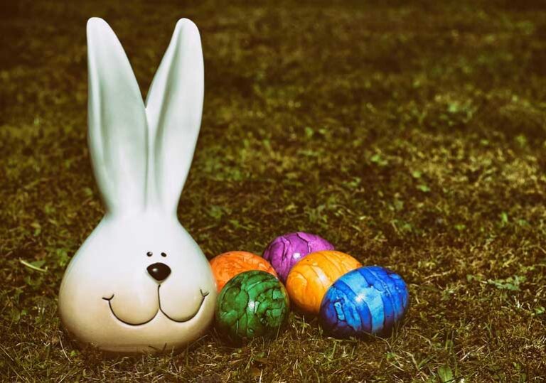 великден яйца заек